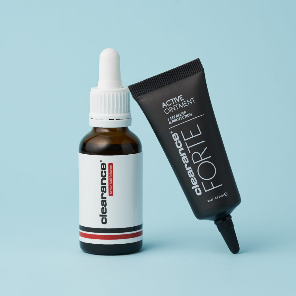 נוזל לפטרת ציפורניים וקרם אקטיבי