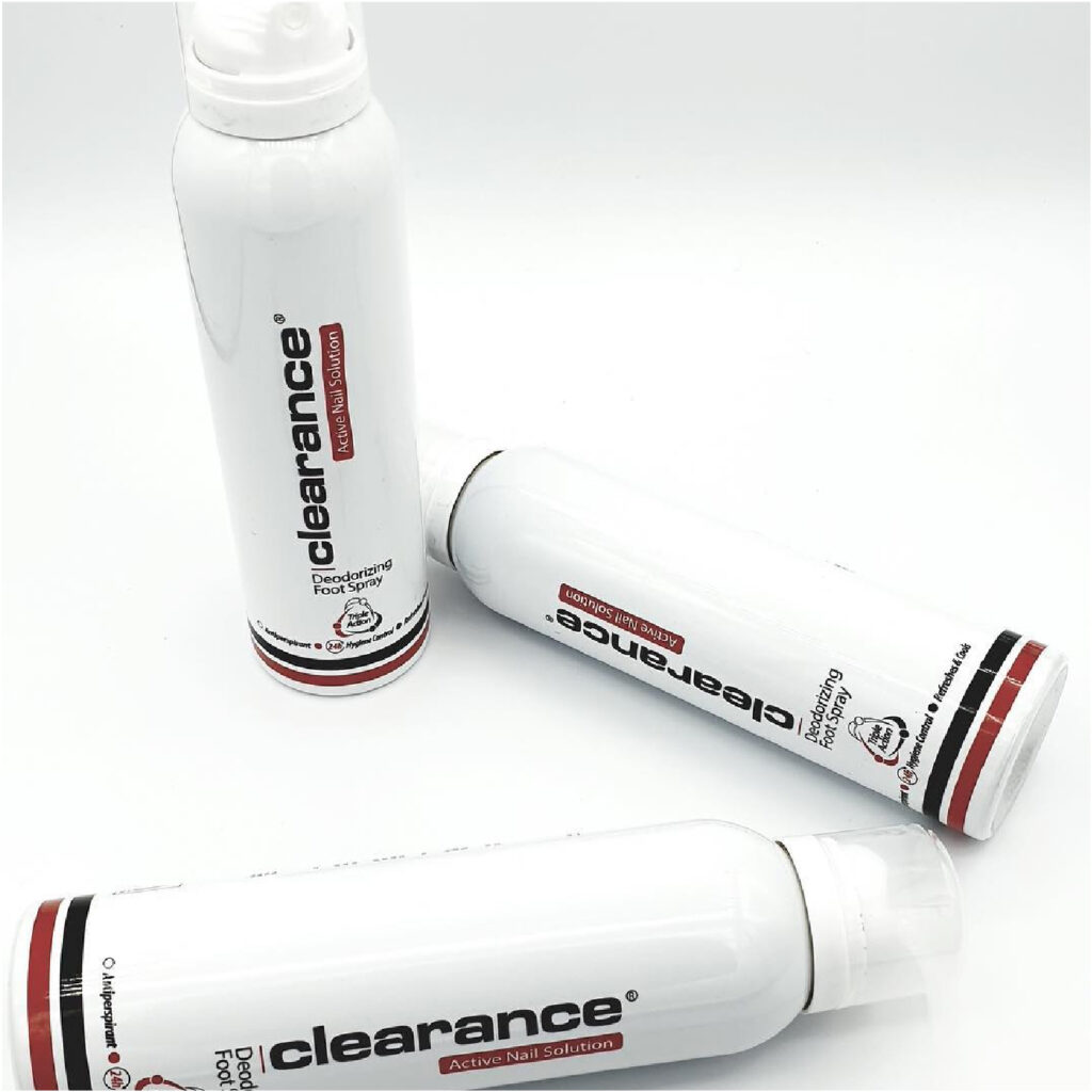 דאודורנט ספריי לכף הרגל